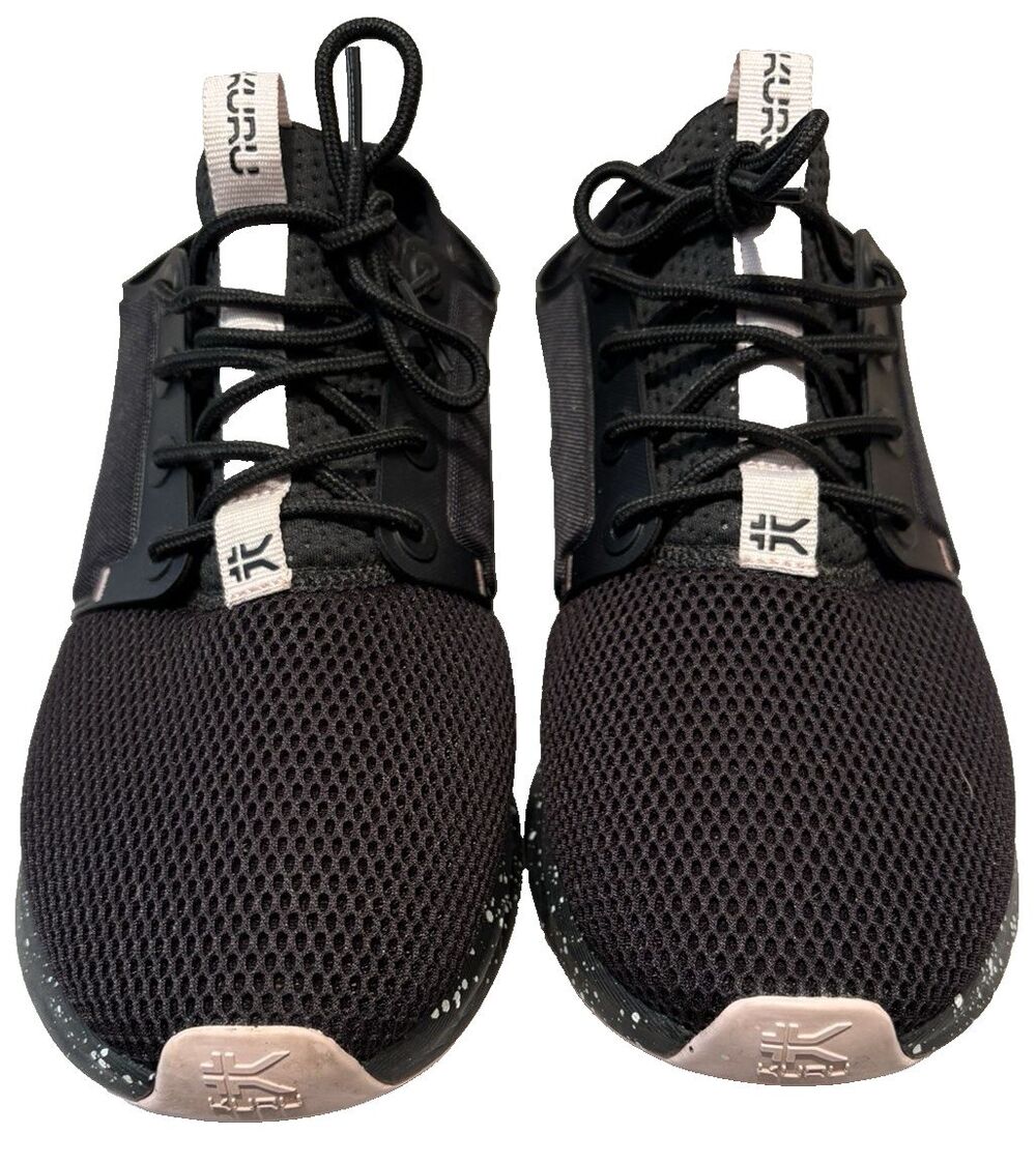 KURU Quantum Womens 10 Wide Black Pink Walking Athletic Comfort Shoes Sneakers